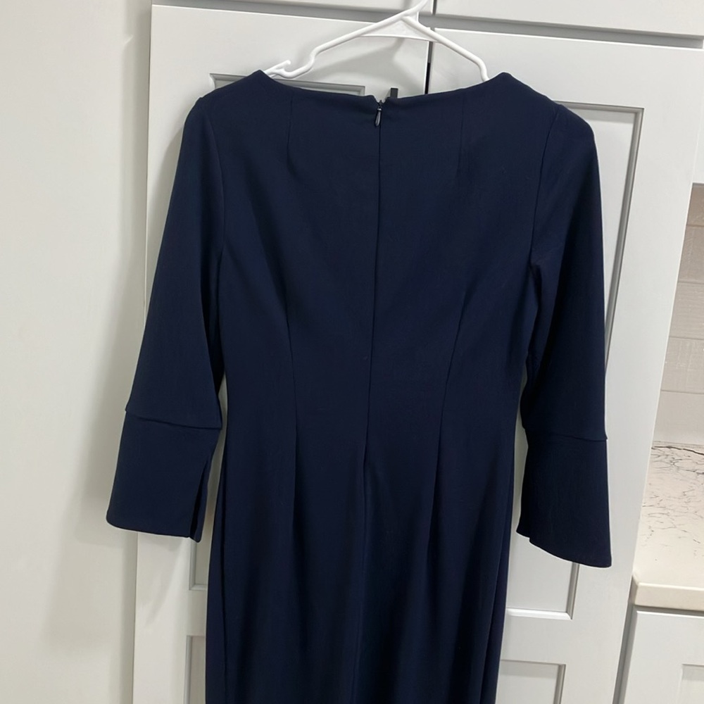 Calvin Klein Women's Solid Navy Blue Polyester Fo… - image 5